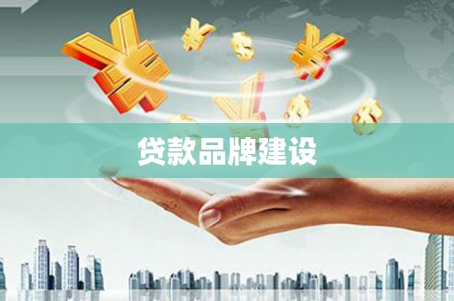 乌恰贷款品牌建设