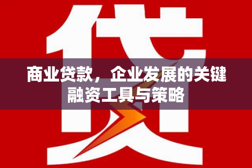 府谷商业贷款，企业发展的关键融资工具与策略