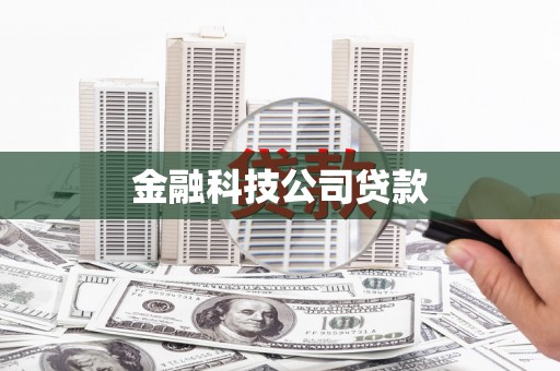 双滦金融科技公司贷款