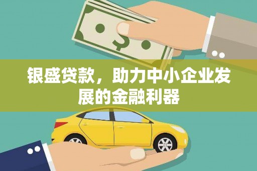 天津银盛贷款，助力中小企业发展的金融利器