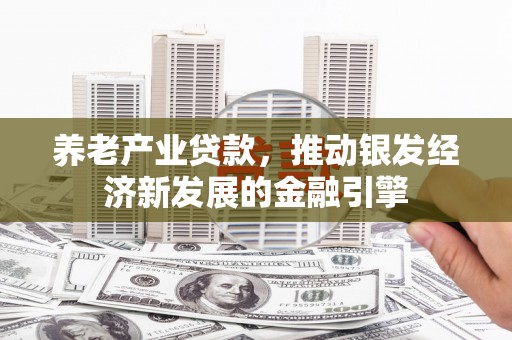 泗阳养老产业贷款，推动银发经济新发展的金融引擎