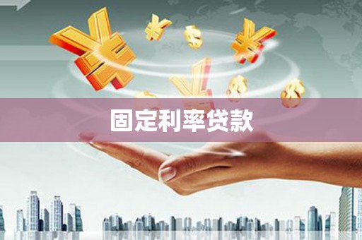 左镇固定利率贷款