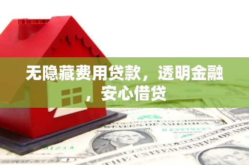 尼玛无隐藏费用贷款，透明金融，安心借贷